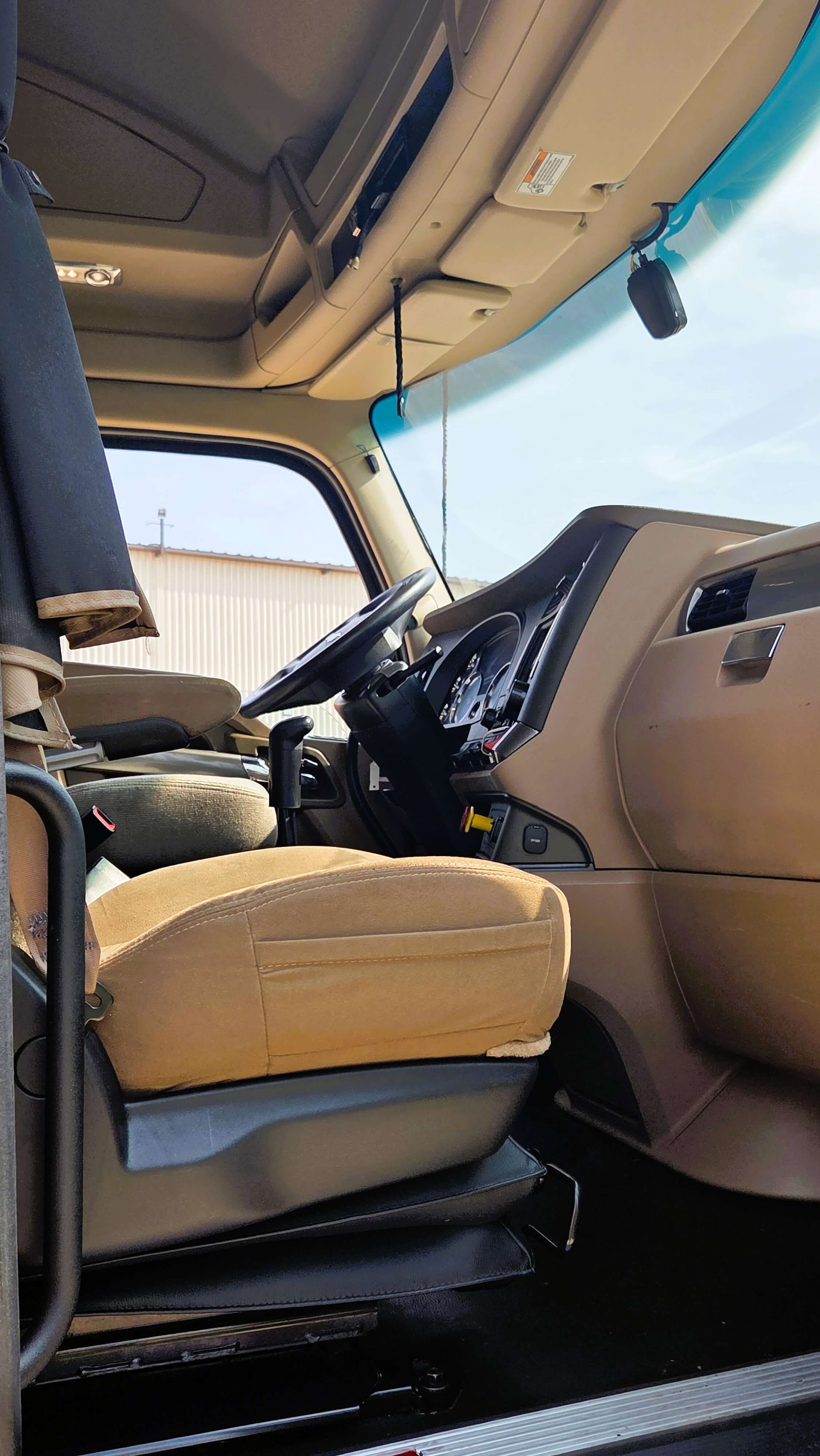 truck interior