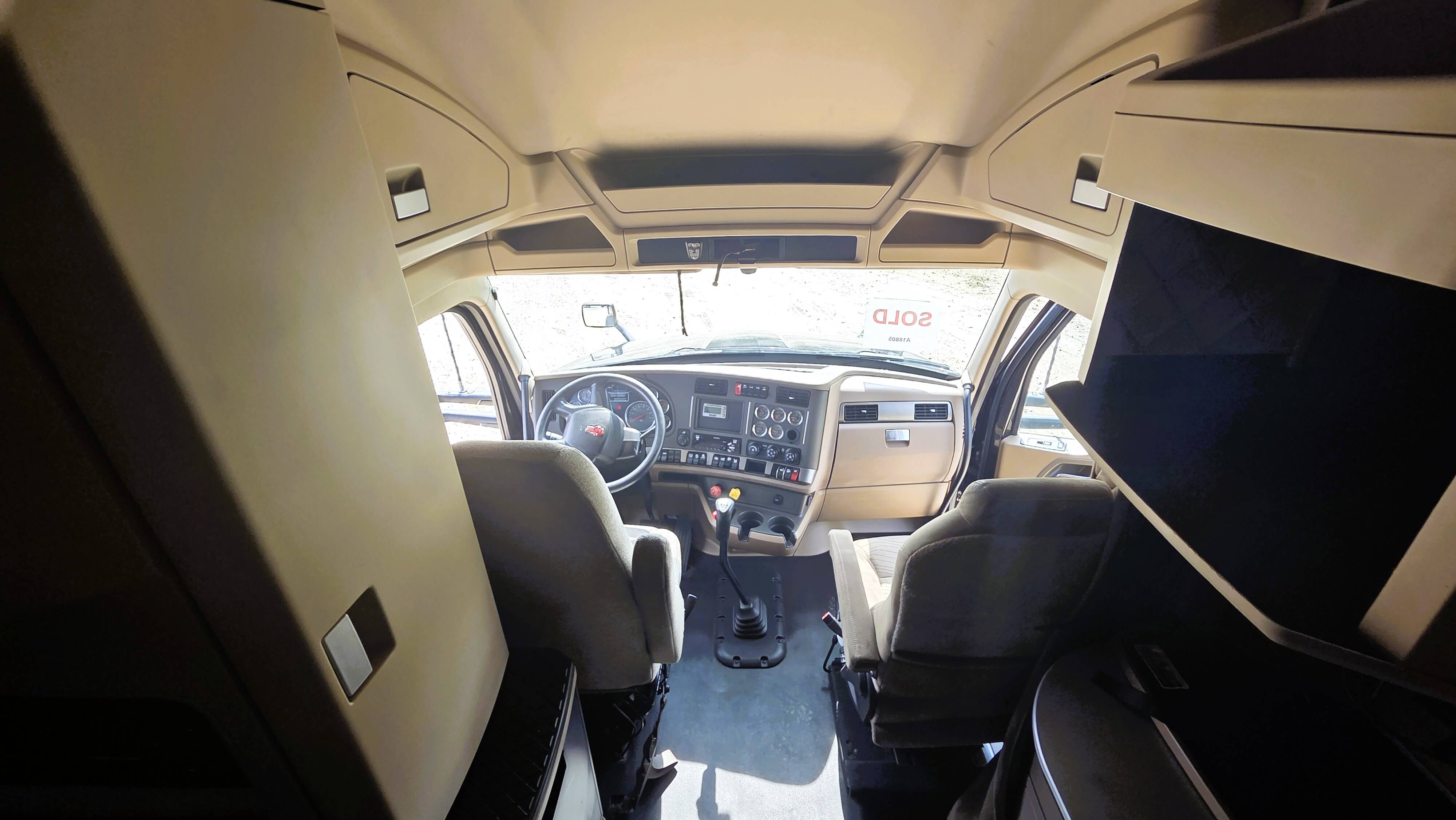 truck interior