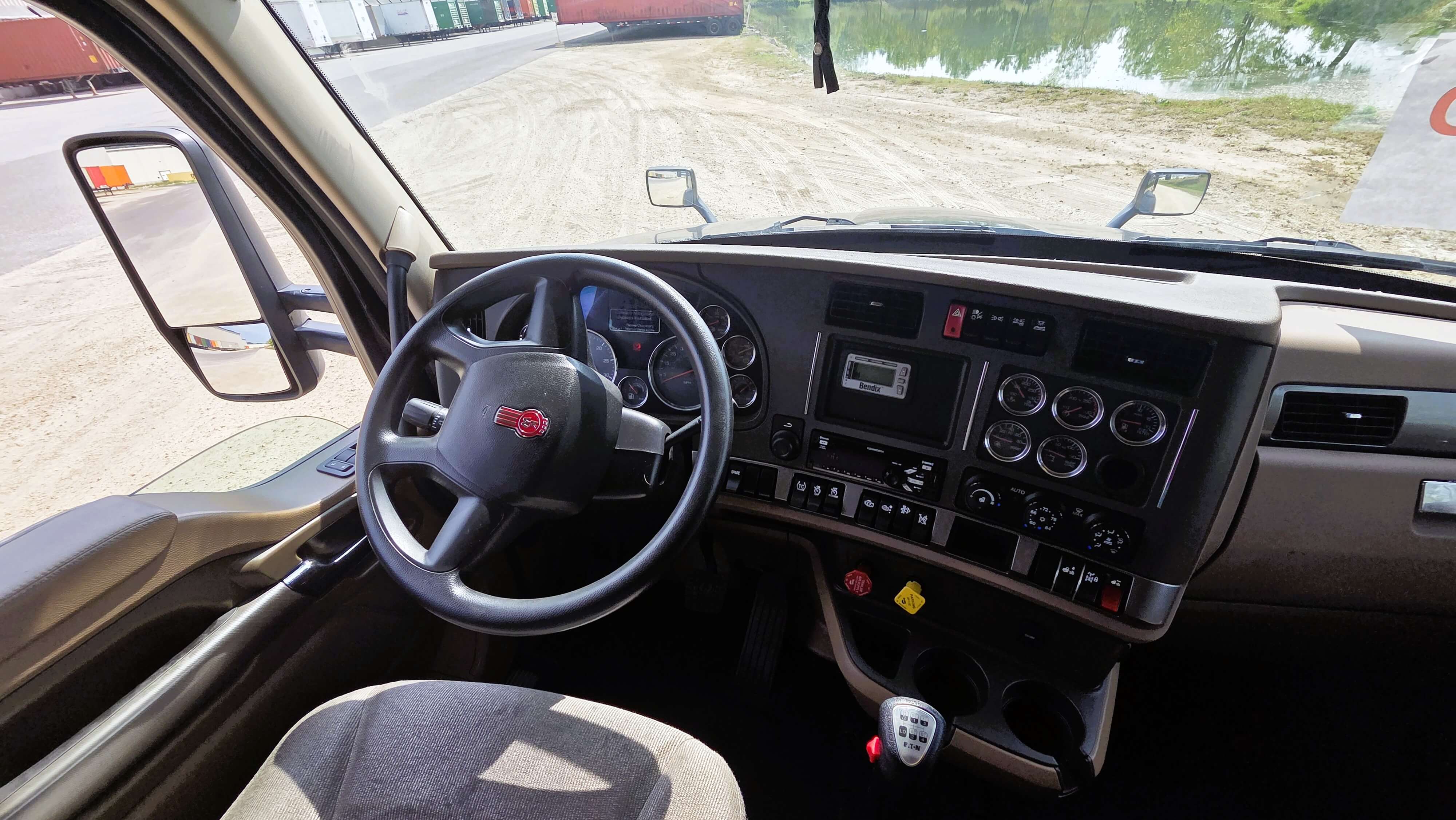 truck interior