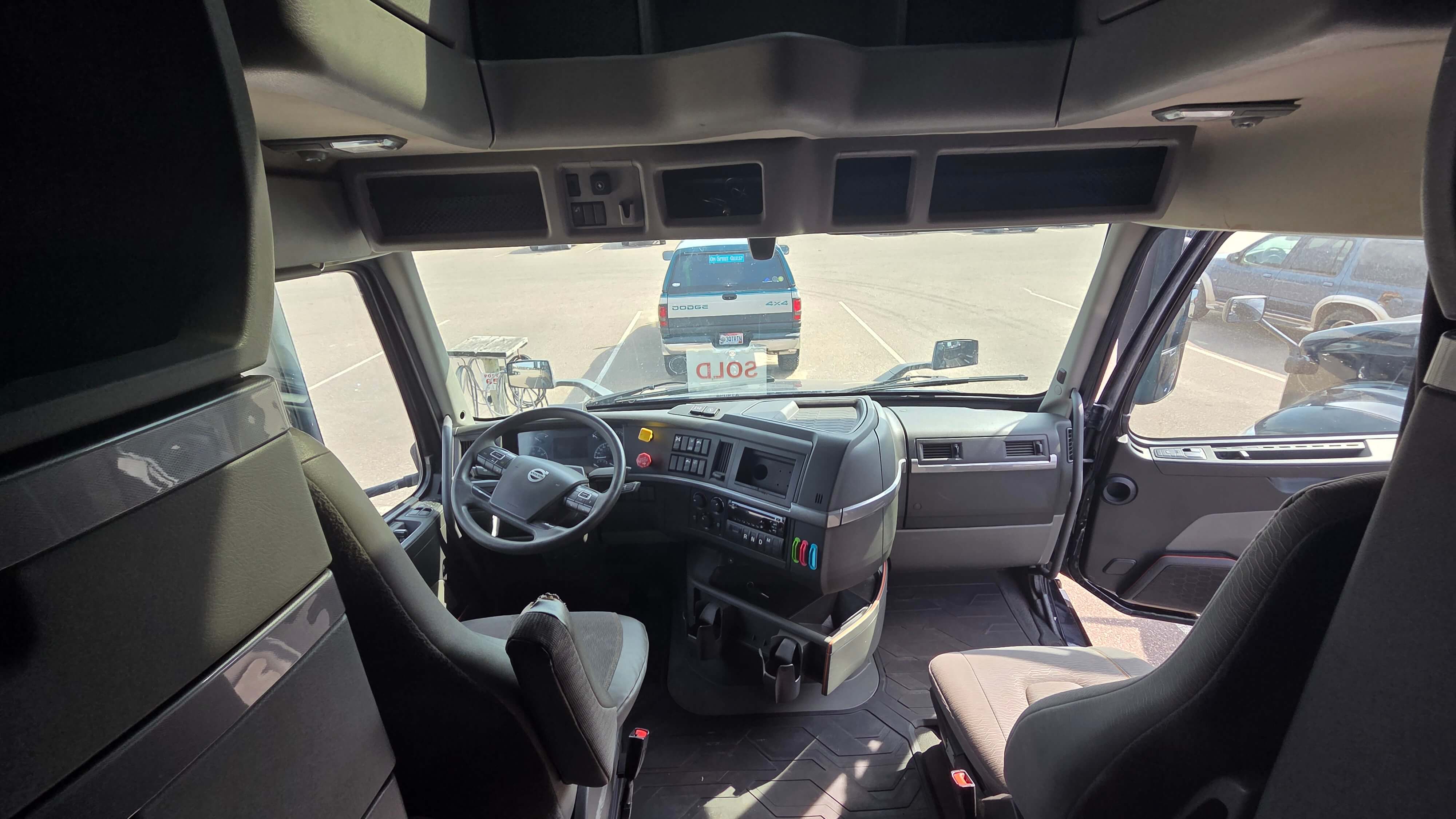 truck interior