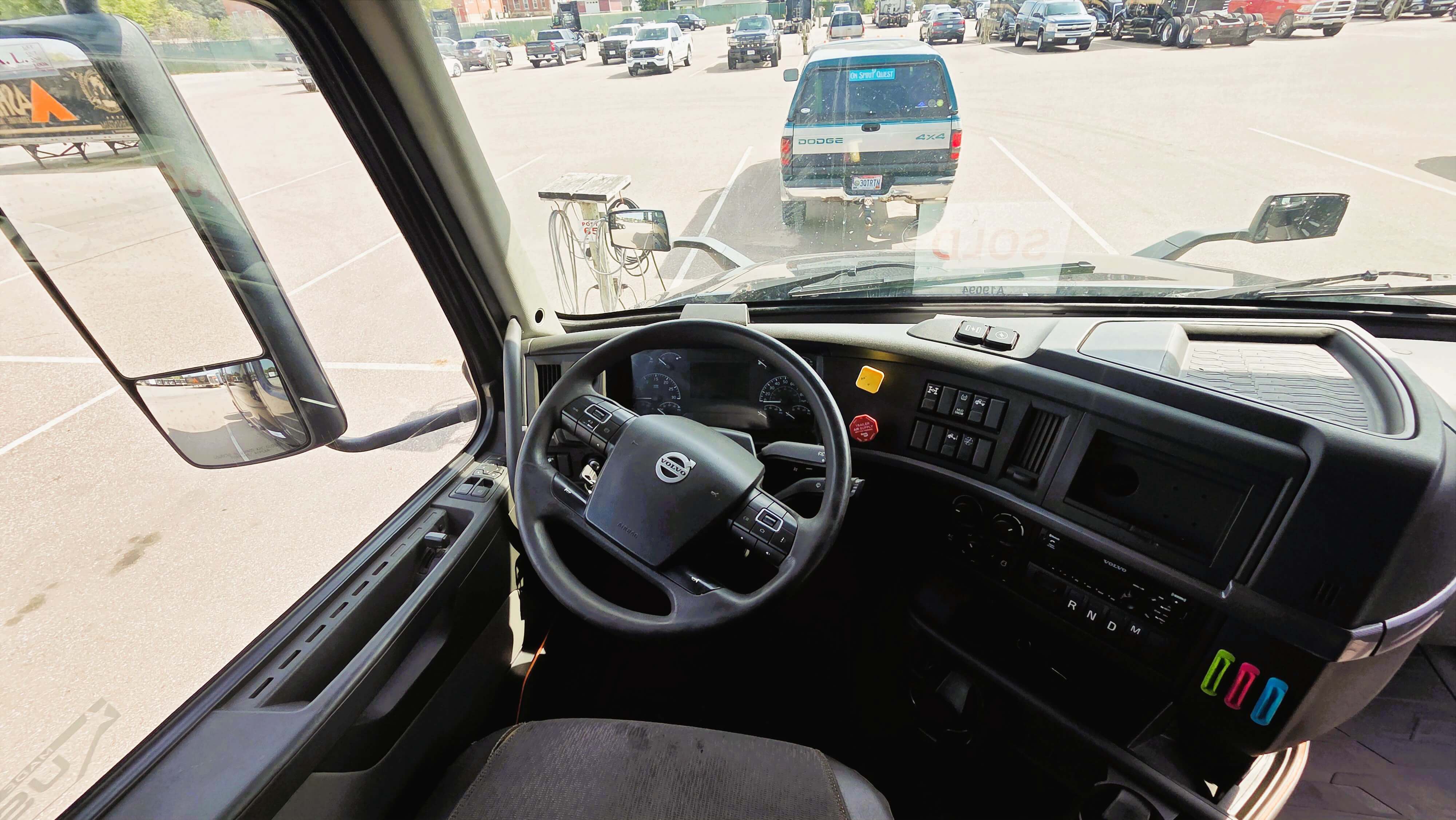 truck interior