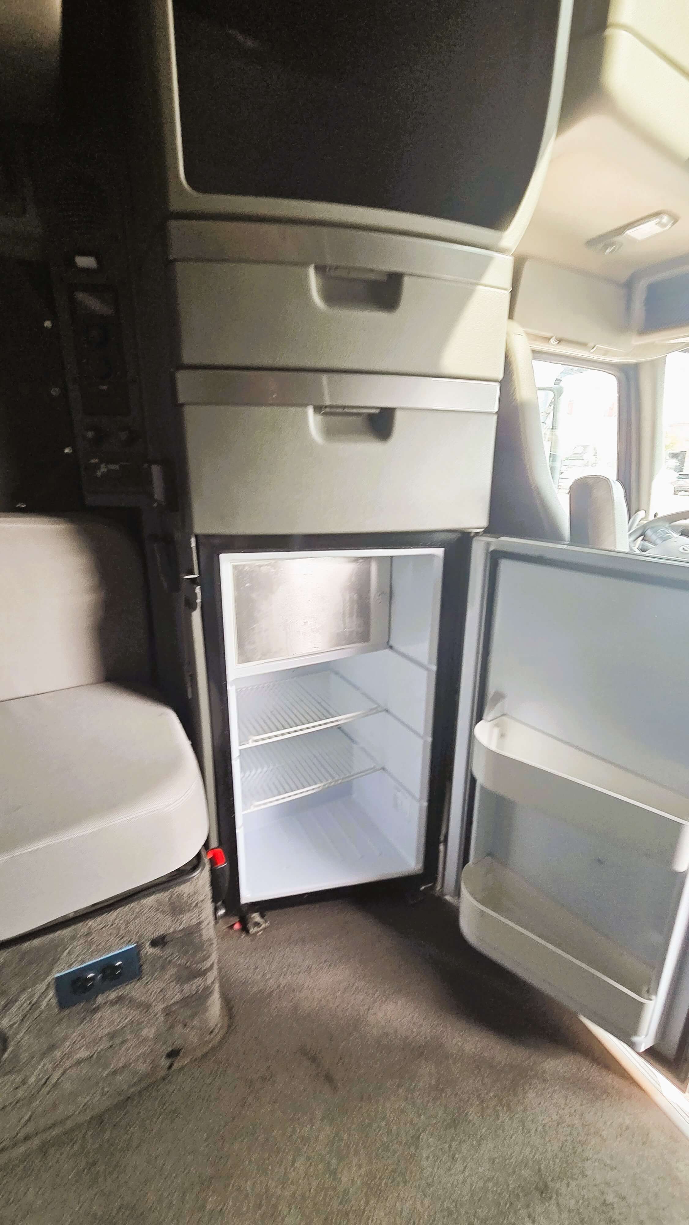 truck interior
